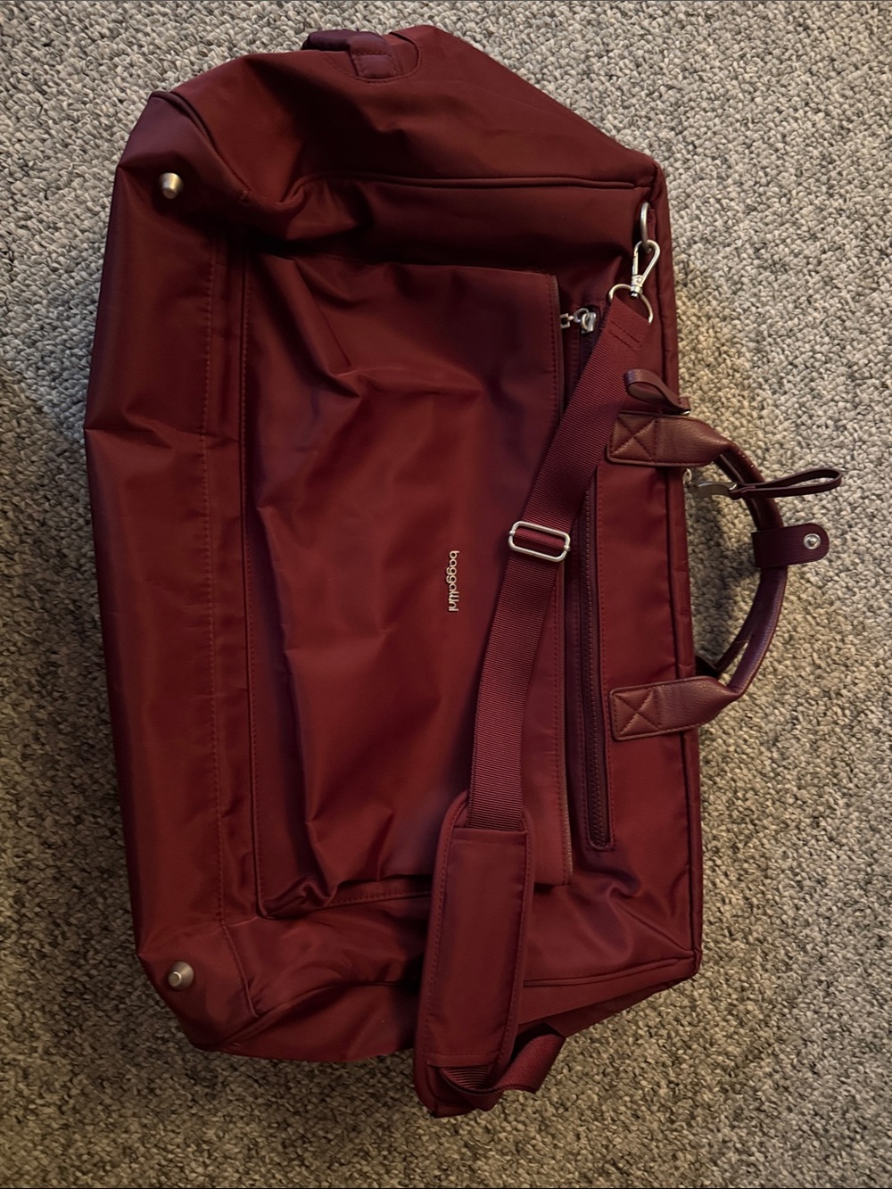 Baggallini Soho Convertible Large Duffle Bag with Shoulder Strap